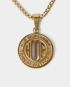 HUF - Token Pendant - Gold