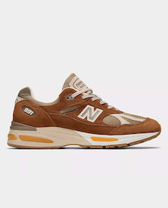 New Balance - 991GB2 Shoe - Caramel Cafe/Dijon/Feather Gray
