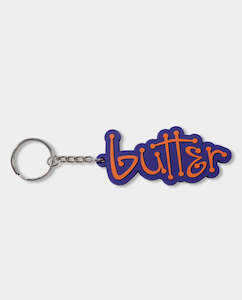 Butter Goods - Connection Rubber Keychain - Navy