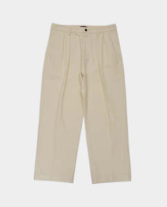 Pass Port: Passport - Herringbone Leagues Club Pant - Bone