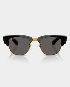 Ray-Ban X A$AP Rocky - Mega Clubmaster - Black/Gold with Ultra Black Lens