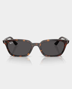 Polarized Sunglasses Eyewear: Ray-Ban - Zaya Bio-Based - Havana with Dark Grey