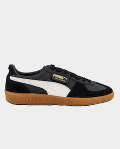 Puma: Puma - Palermo Shoe - Black/Feather Gray/Gum