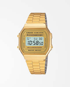 Full Price Items: Casio - Digital A168WG-9W Watch - Gold