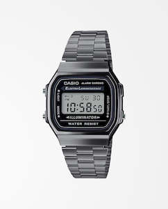 Full Price Items: Casio - Vintage Digital A168WGG-1A Watch - Grey