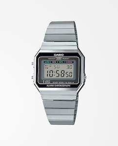 Full Price Items: Casio - Digital Gents Vintage A700W-1A Watch - Silver