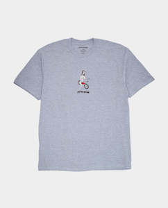 Fucking Awesome - Bike Girl SS T-Shirt - Heather Grey