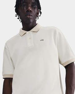 Nike Life - Heavyweight Polo Shirt - Sail/Light Khaki/Medium Olive