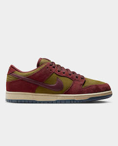 Nike SB - Dunk Low Pro - Dark Team Red/Burgundy Crush