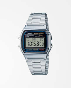 Casio: Casio - A168WA-1W Digital Watch - Silver