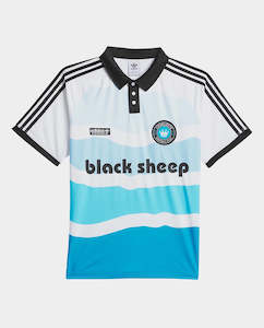 Football Jerseys: Adidas x CTLFC - Black Sheep Jersey - White/Blue