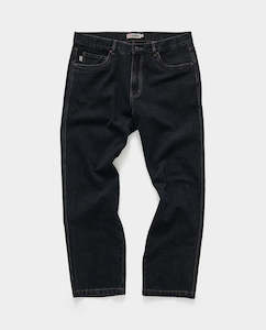S Double: S/Double - Denim Standard Jean - Black Rinse