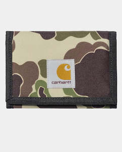 Christmas Gift Guide: Carhartt WIP - Alec Wallet - Camo Duck Green