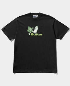 Butter Goods - Steppin’ Logo T-Shirt - Black