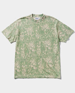 Butter Goods - Woods Camo T-Shirt - Washed Sage