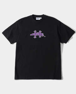 Short Sleeve Tees: Butter Goods - Reptile T-Shirt - Black