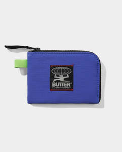 Wallets: Butter Goods - Zip Wallet - Royal
