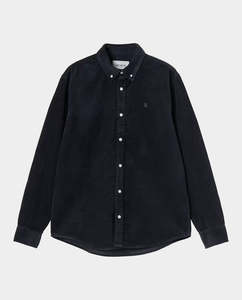 Shirts: Carhartt WIP - L/S Madison Cord Shirt - Dark Navy