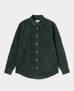 Carhartt WIP - L/S Madison Cord Shirt - Sycamore Tree