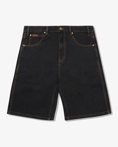 Butter Goods - Baggy Denim Shorts - Washed Black