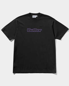 Butter Goods - Radiant Logo T-Shirt - Black