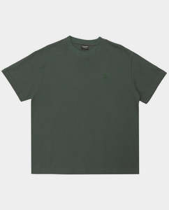 Short Sleeve Tees: Passport - Solid Workers T-Shirt - Forest Green