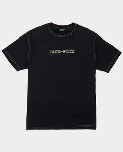 Short Sleeve Tees: Passport - Official Organic Cotton T-Shirt - Black