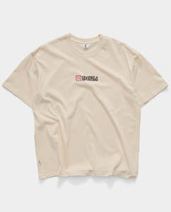 S/Double - Mid Block T-Shirt - Unbleached