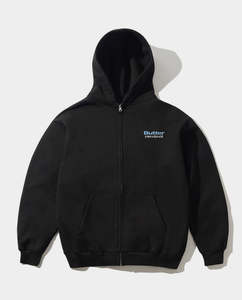 Butter Goods - Internationale Zip-Thru Hood - Black
