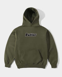 Hoodies: Butter Goods - Transit Hoodie - Army