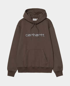 Hoodies: Carhartt WIP - Carhartt Hooded Sweat - Vitola/Citadel