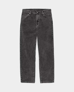Carhartt WIP - Aaron Pant - Black Dusky Washed