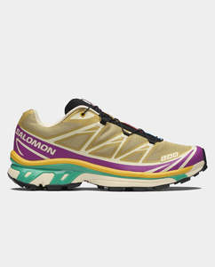 Salomon - XT-6 Shoe - Antique Gold/Transparent Yellow/Willowherb
