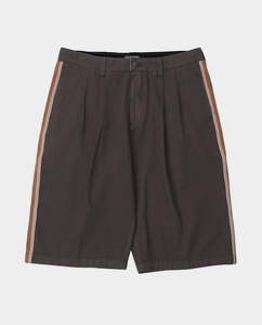 Passport - Herringbone Leagues Club Stripe Short - Dark Brown