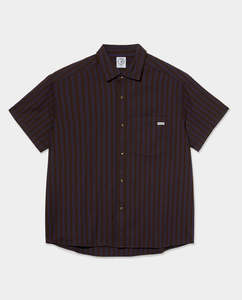Shirts: Polar - Mitchell Shirt - Purple/Chocolate