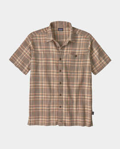 Patagonia - Men’s A/C Shirt - Bloom/Seabird Grey