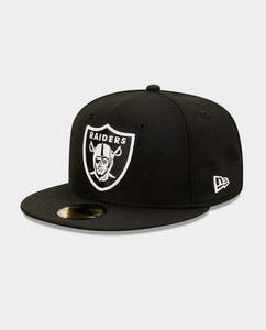 Hats: New Era - 59Fifty Las Vegas Raiders Hat - Black