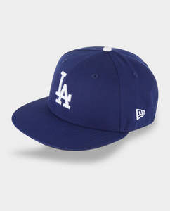 Hats: New Era - 59Fifty Los Angeles Dodgers Hat - Dark Blue