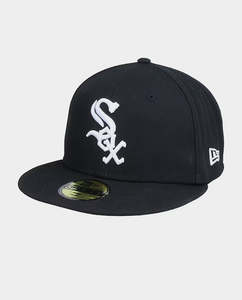 Hats: New Era - 59Fifty Chicago White Sox Hat - Black