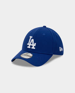 Hats: New Era - 39Thirty Los Angeles Dodgers Hat - Dark Blue
