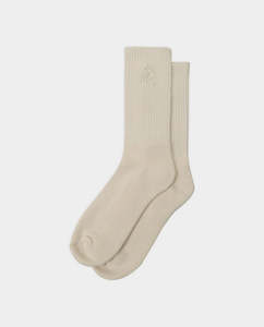 Passport - Solid Workers Socks - Cream