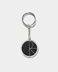Polar - Fill Logo Keychain - Silver