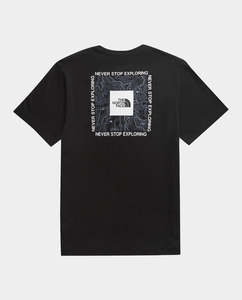 The North Face - Relax Map Logo T-Shirt - TNF Black