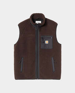 Carhartt: Carhartt WIP - Prentis Vest Liner - Palisander/Black