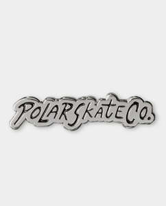 Polar - Surf Logo Pin - Silver