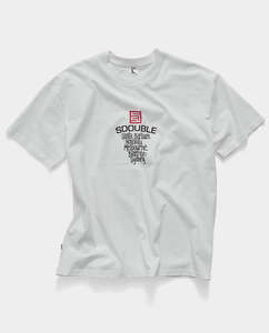 S Double: S/Double - Cities Tee - White