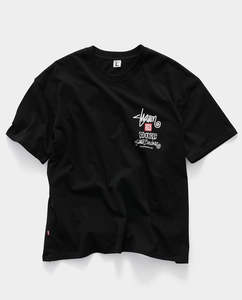 S/Double - Shawn Stack T-Shirt - Black