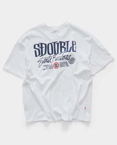 S/Double - Trademark T-Shirt - White