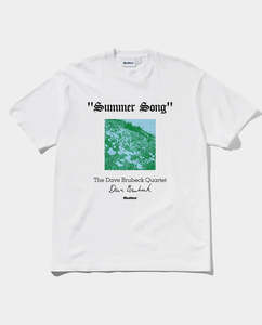 Short Sleeve Tees: Butter Goods - Summer Song T-Shirt - White