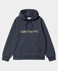 Carhartt WIP - Carhartt Hooded Sweat - Deep Night/Gentle Green